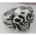 316L Stainless Steel Casting Skull Rings (RZ6040)